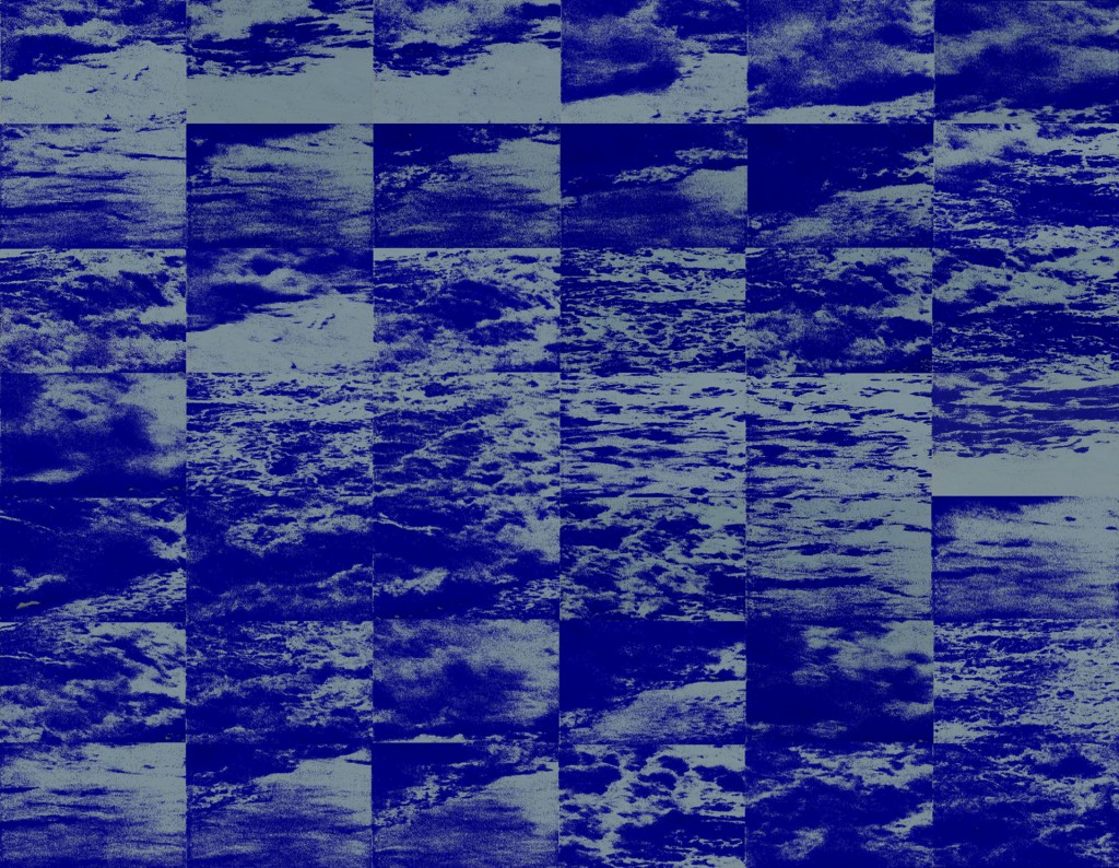 Floating time (bleu), 2008, Tirage lambda, 120 x 93 cm, ed. 6 + 1 e.a.