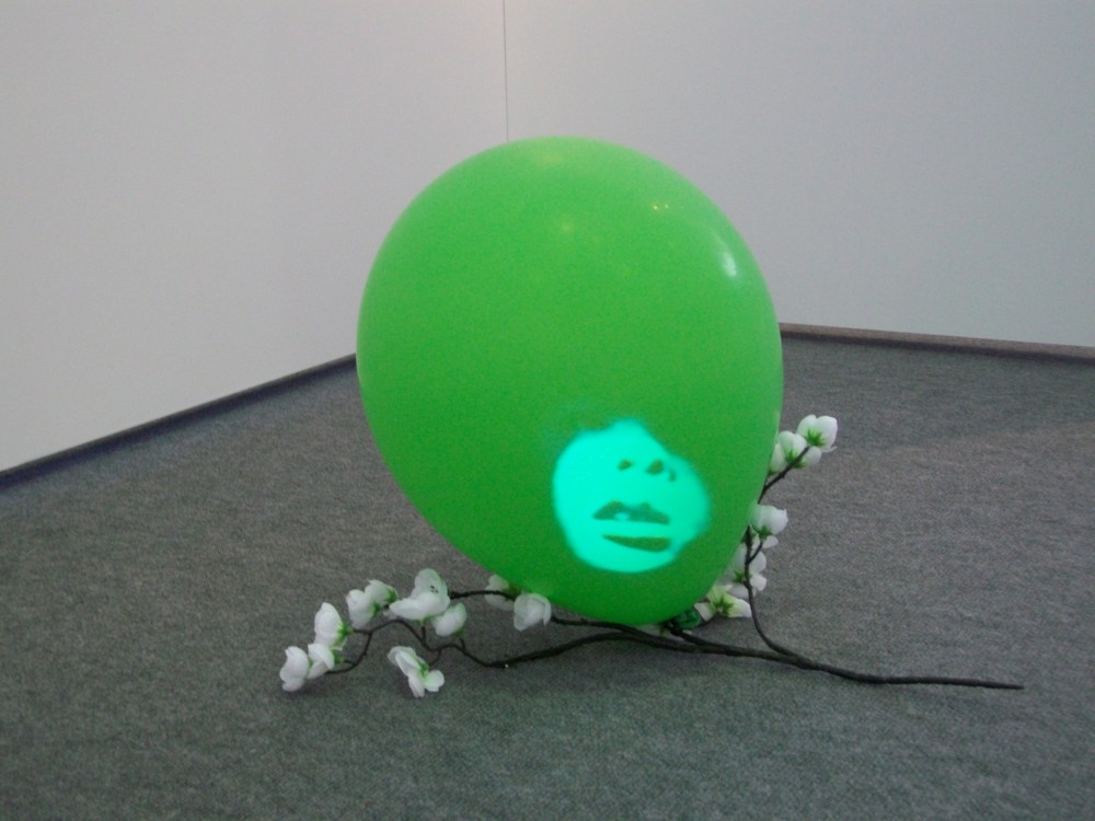 Ballon, 2008, Dimension variable, Video installation, Couleur/sonore, Color/Sound